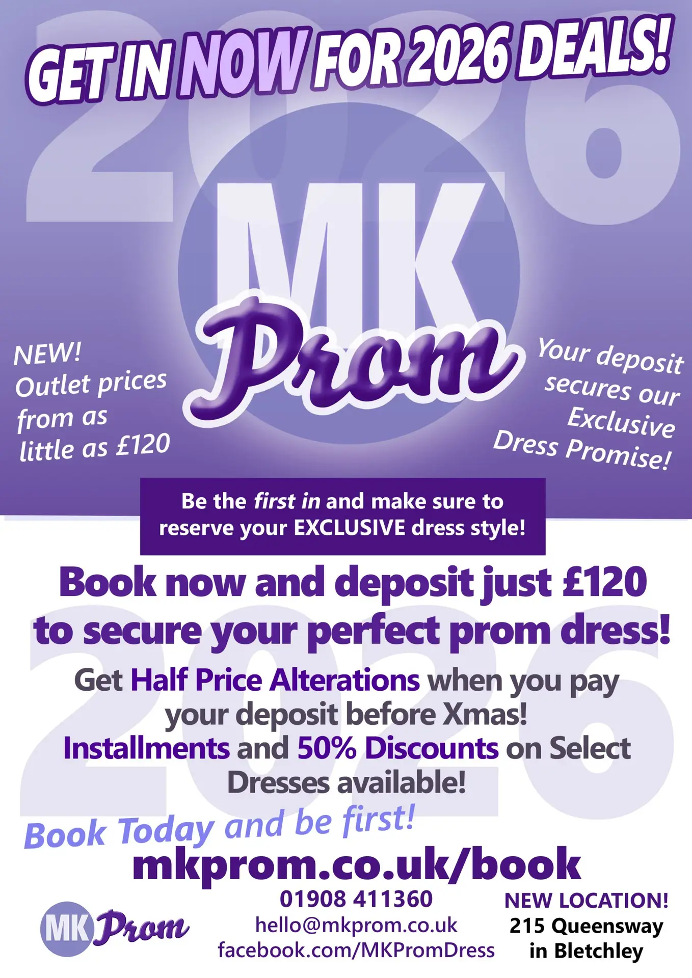 MK Prom Outlet: designer looks, not designer prices. Discover last season’s styles and exclusive markdowns from £150, with plenty under £200—right here at MK Prom.