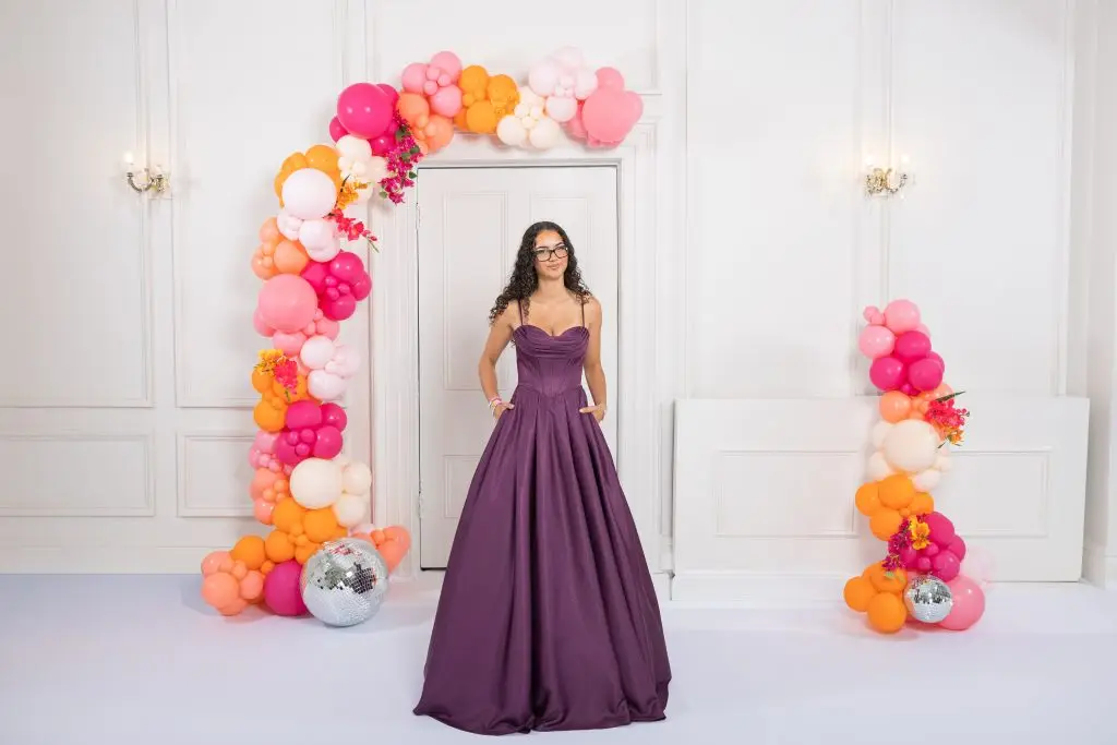 Terri — Ballgown Prom Dress — Plum
