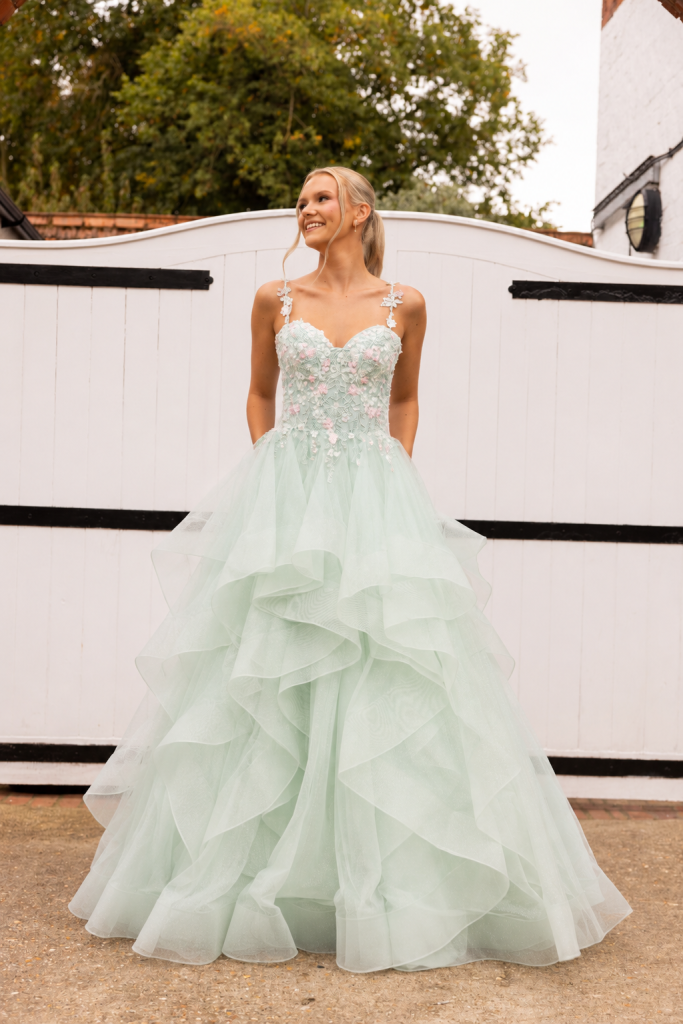 Sofiana — Ballgown Prom Dress — Mint Green