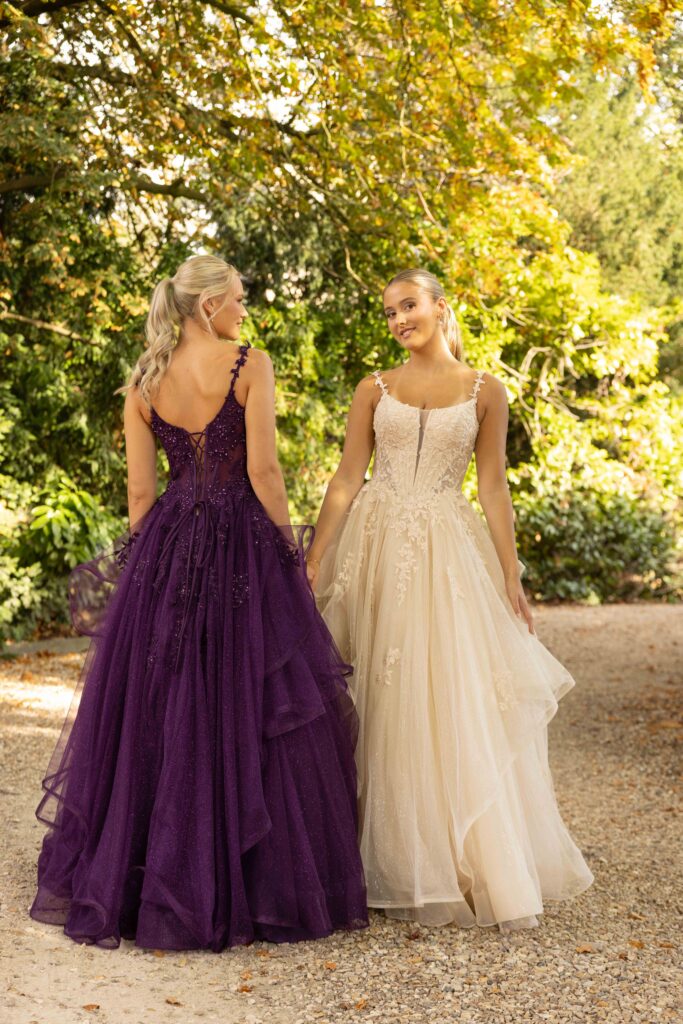 Viviana — Ballgown Prom Dress — Aubergine
