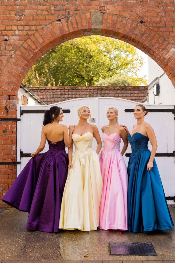 Marissa — Ballgown Prom Dress — Plum