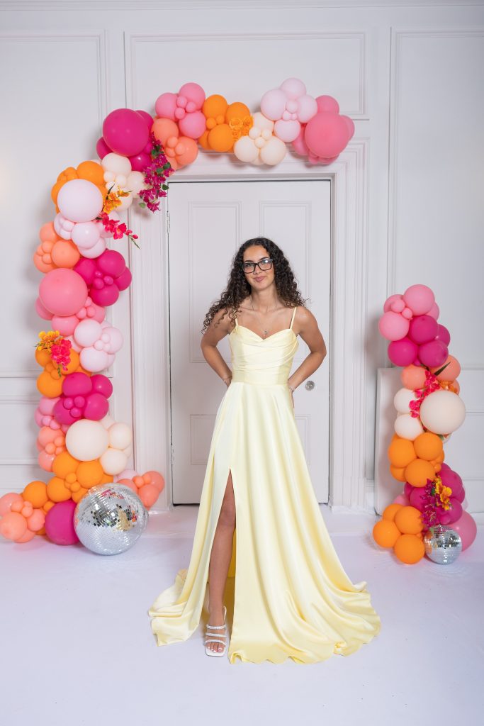 Zola — A-line Prom Dress — Pale Butter Yellow
